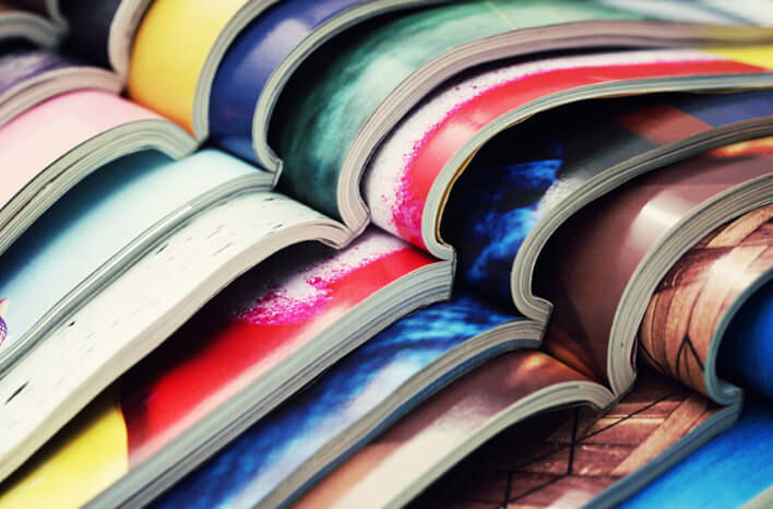 Canon | Publicering | Pakkede tidsskrifter i farver